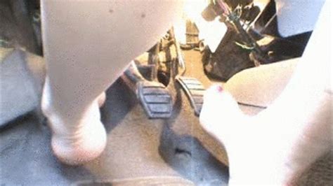 Miss Leiphea Drives Barefeet Feet Pov Miss Leiphea Gas Pedal Clip Store Clips4sale