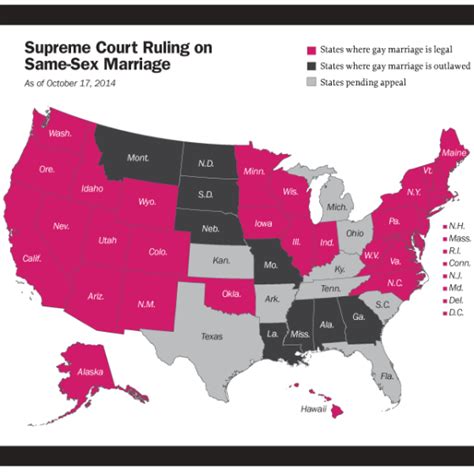 Gay Marriage Map Of Us Time