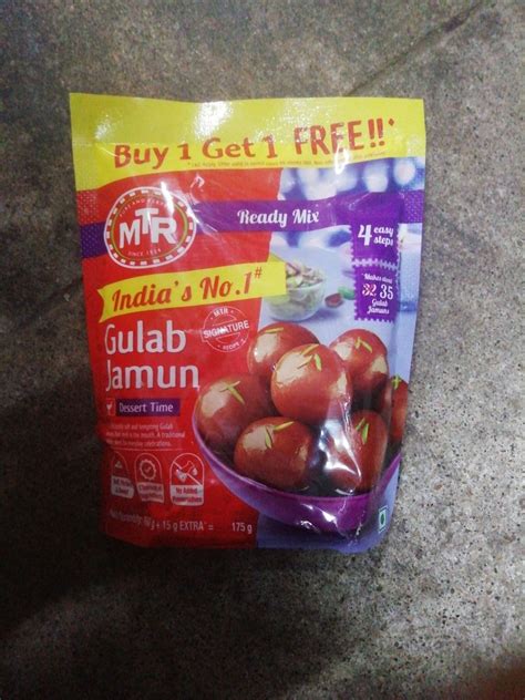 Rose Readymade Mtr Gulab Jamun Mix Offer Stock Snack Packaging Size