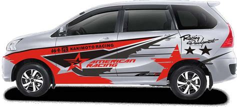 Jual Stiker Avanza Xenia American Di Lapak Artnesiacustom Effectsticker