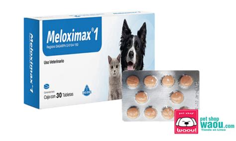 Meloximax Mg Blister De Tabletas Meloxicam Mg Petshopwaou