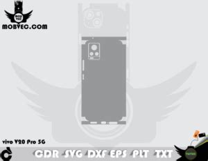 VIVO V20 Pro 5G Skin Template Vector MOBVEC