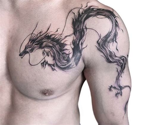 Pin By Aleksei Paw On ДраконВодолей Aquarius Dragon Tattoos For