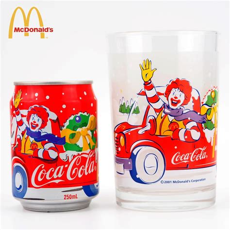 2001 Mcdonald S X Coca Cola Collectible Gift Set Christmas Shopee