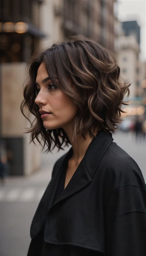 Layered Shaggy Bob Haircut Styling Tips And Ideas Prime Stock Art