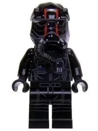 Lego First Order Tie Pilot Three White Lines On Helmet Sw