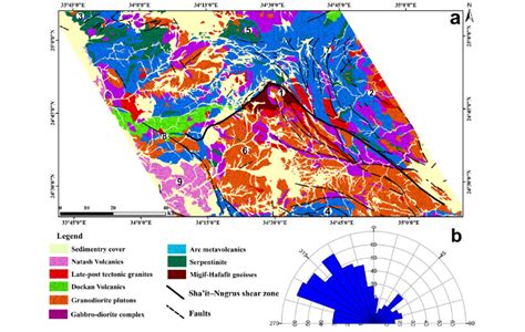 A Geologic Map Reflects The Distribution Of The Rock Types In The