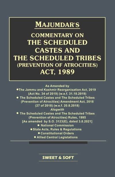 Scheduled Castes And Scheduled Tribes Laws