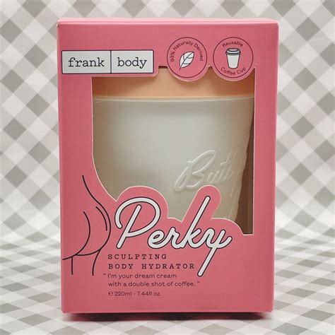 Frank Body Perky Sculpting Body Hydrator Ml Oz W Reusable Cup