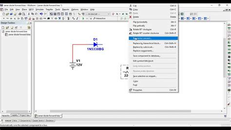 Zener Diode Forward And Reverse Bias Characteristics Youtube