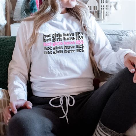 Hot Girl Ibs Shirt Etsy