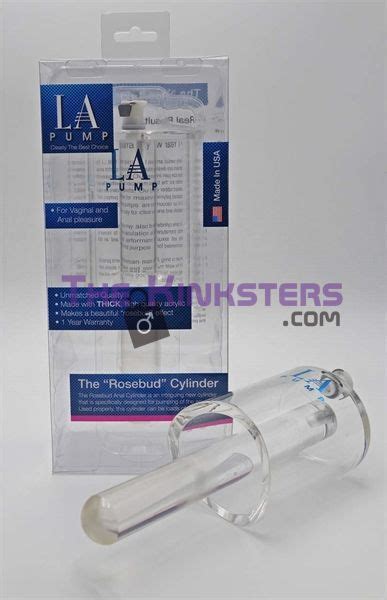 La Pump Premium Rosebud Cylinder Vacuum Pumping