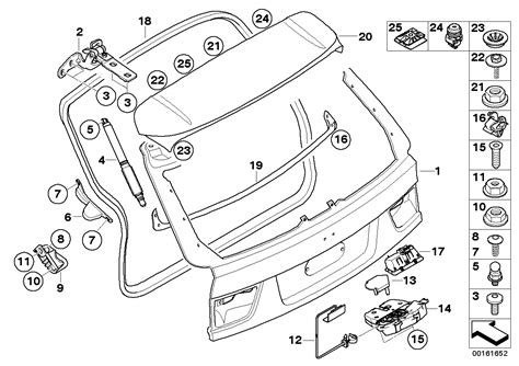 Genuine BMW 51130439097 E70 Set Of Retaining Elements Inc X5 M50dX