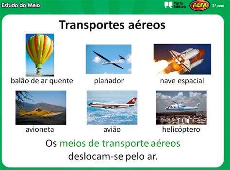 O Ar Utilizado Como Meio De Transporte - Turma B 2º Ano: Meios de transporte