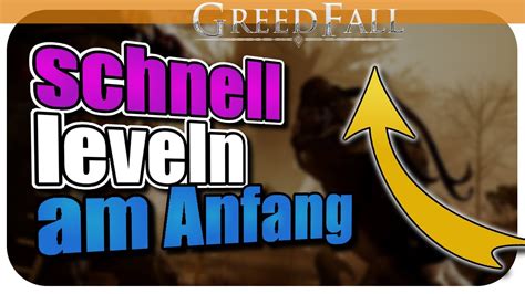 Schnell leveln früh im Spiel Greedfall Anfänger tipps Greedfall