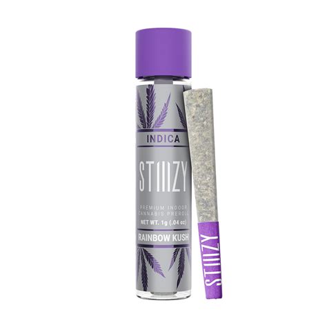 STIIIZY: RAINBOW KUSH - NAKED PREROLL 1G | Leafly