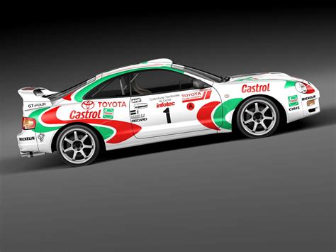 Toyota Celica Gt Castrol Rally D Model By Squir