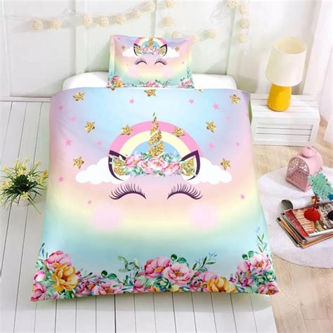 Unicorn And Friend Bedding Set Unilovers