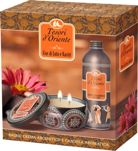 Tesori D Oriente Kit Confezione Regalo Varie Fragranze Bagno Crema