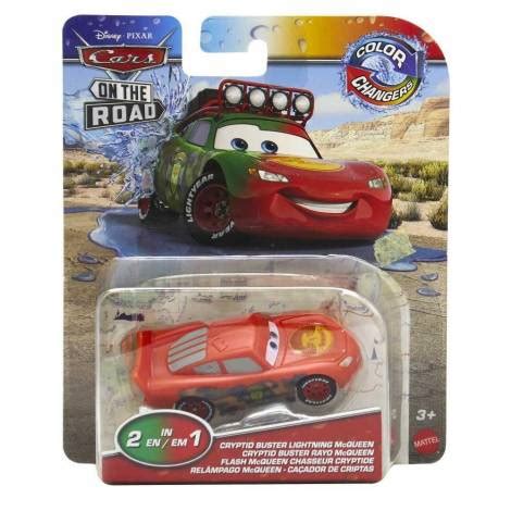 Mattel Disney Pixar Cars On The Road Color Changers Cryptid Buster