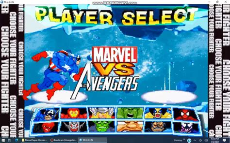 Marvel Super Heroes Vs The Avengers Full Mugen Games Ak1 Mugen Community