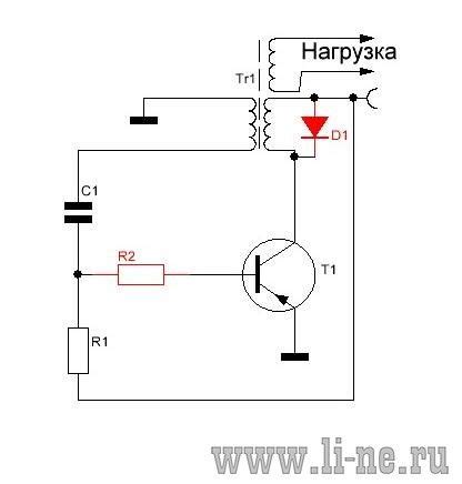 Блокинг-генератор, принцип работы. | Электронная схема, Радиолюбитель ...