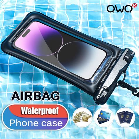 Full Cover Airbag Waterproof Swim Bag Phone Case For Iphone