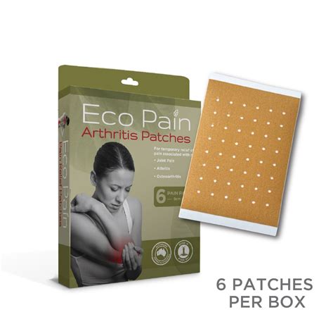 Arthritis Pain Patches Nathan Small Enterprises Australia