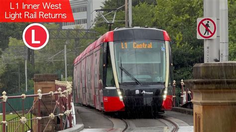 Transport For Sydney Vlog 389 L1 Inner West Light Rail Line Returns