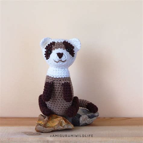 Black Footed Ferret Amigurumi Crochet Pattern Ebook PDF Etsy UK