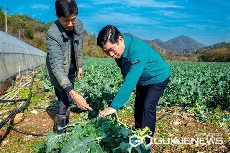 김창규 제천시장 우박 피해 농가 신속한 대책 마련 주문