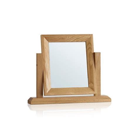 Bevel Dressing Table Mirror In Solid Oak Oak Furniture Land Mirror