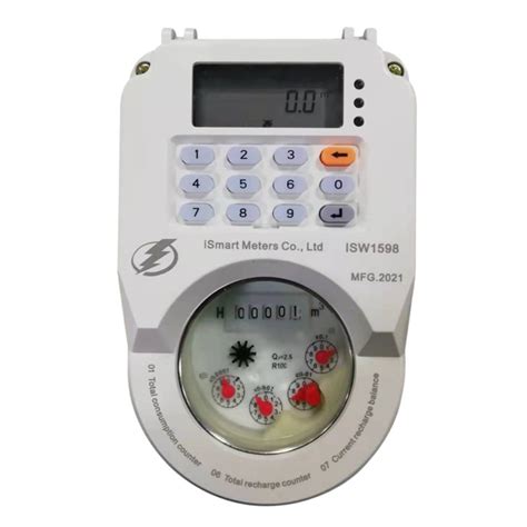 Smart Sts Keypad Prepaid Lorawan Water Meter