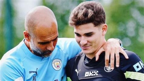 El Tremendo Elogio De Pep Guardiola A Julián Álvarez