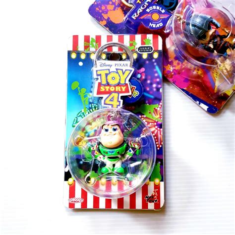 MISB Hot Toys Cosbaby Buzz Lightyear Keychain Disney Pixar Toy Story 4 Hobbies Toys Toys