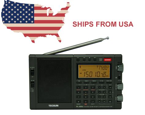 Tecsun PL-990x Portable Shortwave Radio with SSB