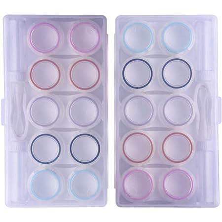 Amazon Apzdfgifcd Clear Contact Lens Case Contact Lens Organizer