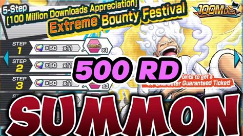 Gems Ex Gear Luffy Summon Opbr One Piece Bounty Rush Youtube