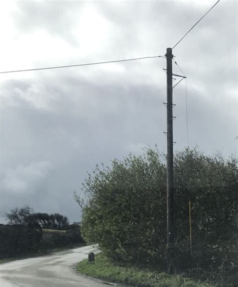 Old Milestone By The A394 West Of © P Barnett Geograph Britain