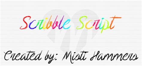 Scribble Script Font · 1001 Fonts