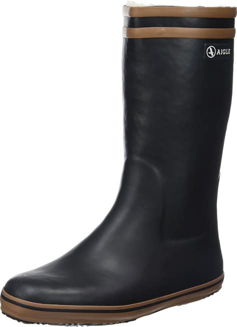 Aigle Womens Malouine Fur Wellington Boots Uk Shoes And Bags