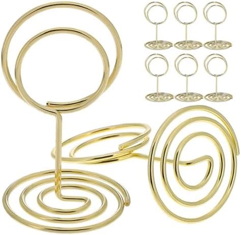 Amazon Pcs Table Number Holders Place Card Holders Wire