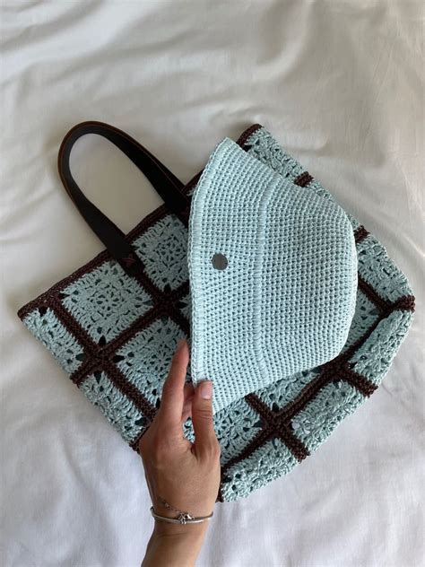 Панама/сумка бабушкин квадрат | Сумки, Бабушкин квадрат, Вязание