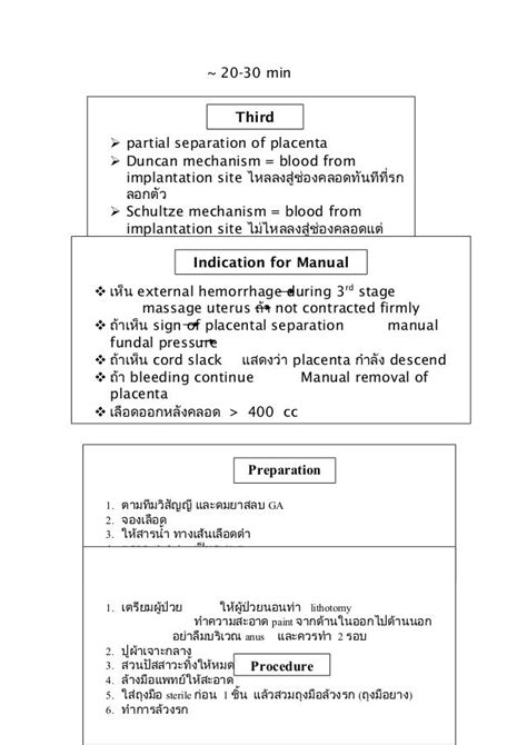 Skill manual removal of placenta