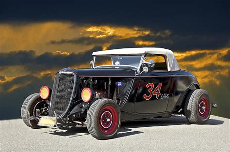 Ford Classic Hot Rod Roadster Photograph By Dave Koontz Pixels