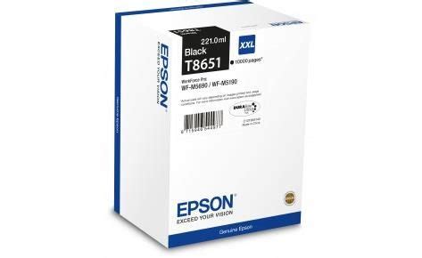 ᐉ Картридж Epson WF-M5190/WF-M5690 black (10 000 стр) C13T865140 ...