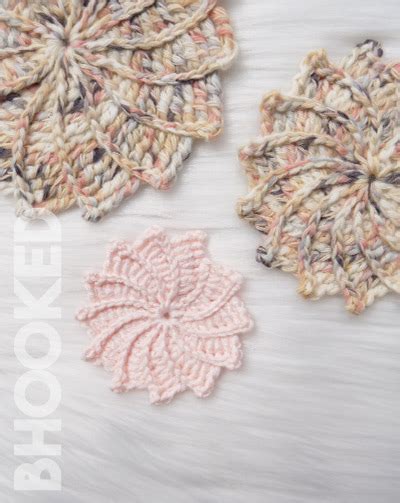 Spiral Crochet Flower Pattern Free Best Flower Site