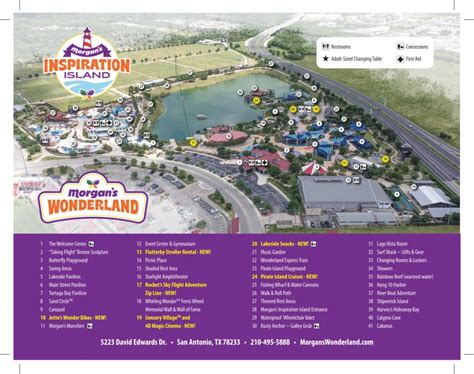 Morgan's Wonderland Map and Brochure (2024 - 2011) | ThemeParkBrochures.net