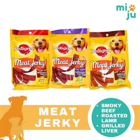 Pedigree Meat Jerky Smoky Beefroasted Lambgrilled Liver Shopee