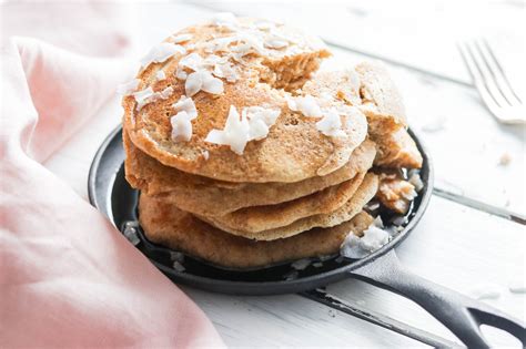 The Best Healthy Pancake Recipe - Nikki's Plate Blog